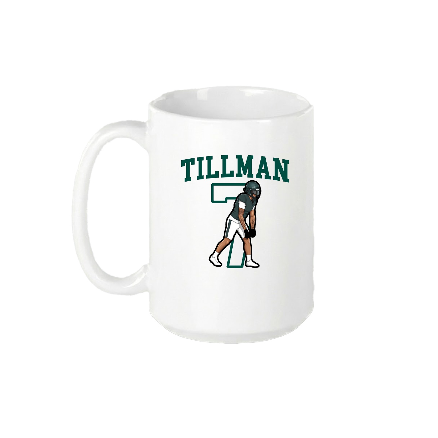 15oz Coffee Mug — Shirsey in White