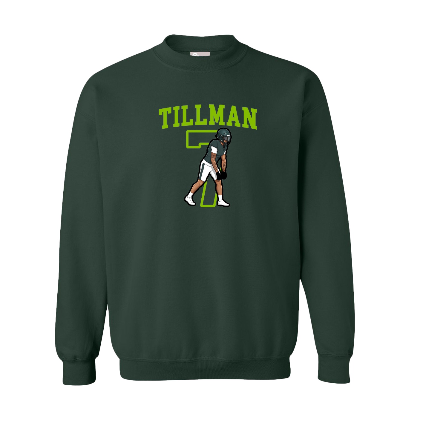 Fleece Crew — Shirsey in Green