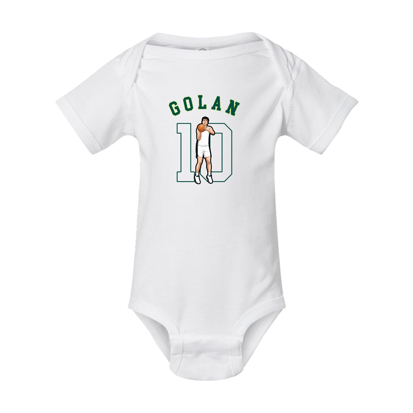 Baby Onesie — Shirsey Arch in White