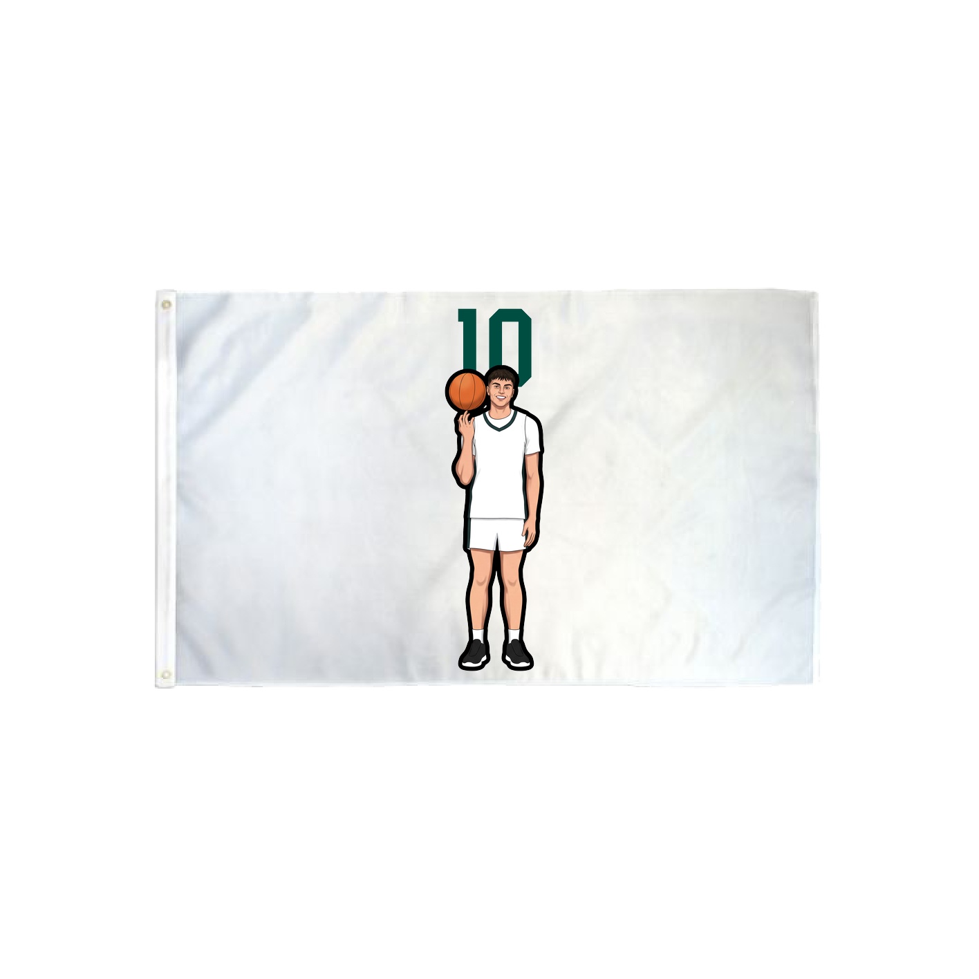 3x5 Flag — Number Top in Classic