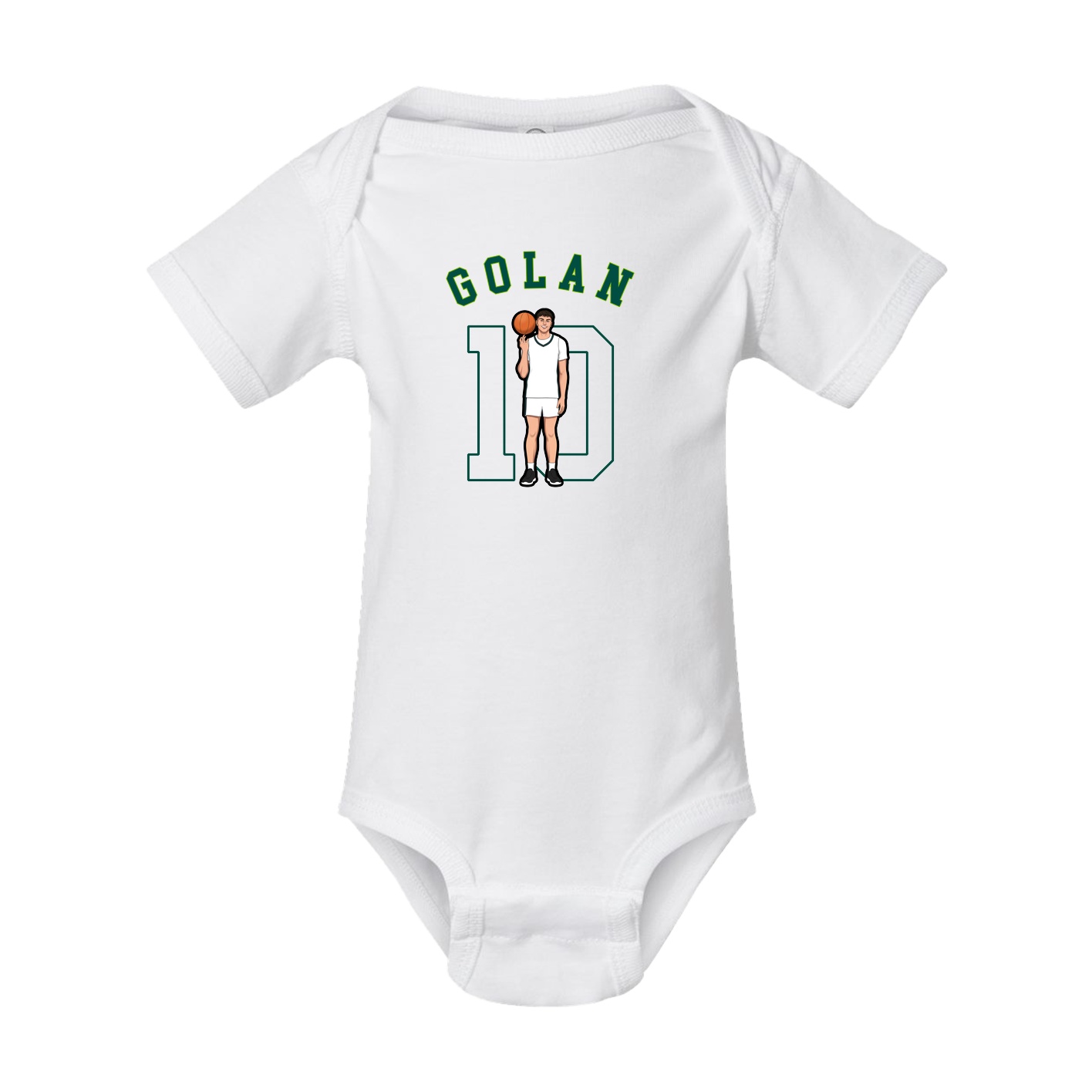Baby Onesie — Shirsey Arch in White