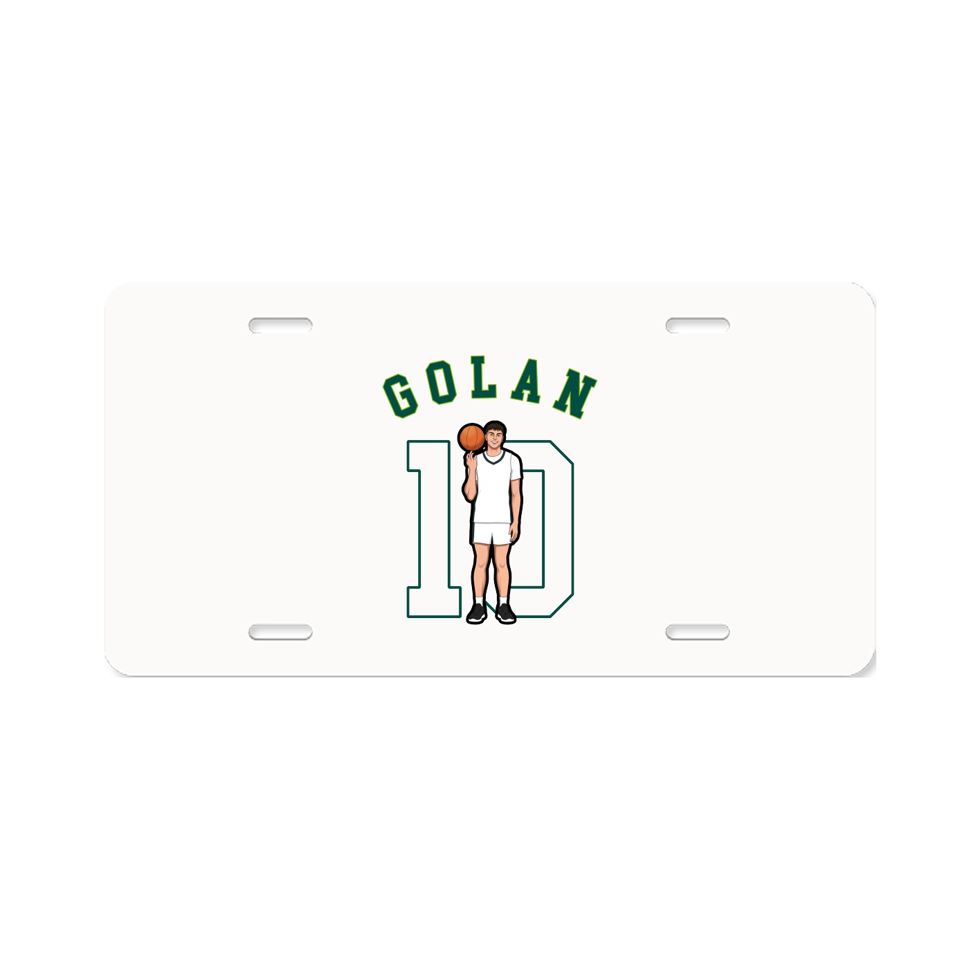 License Plate — Shirsey Arch in Classic