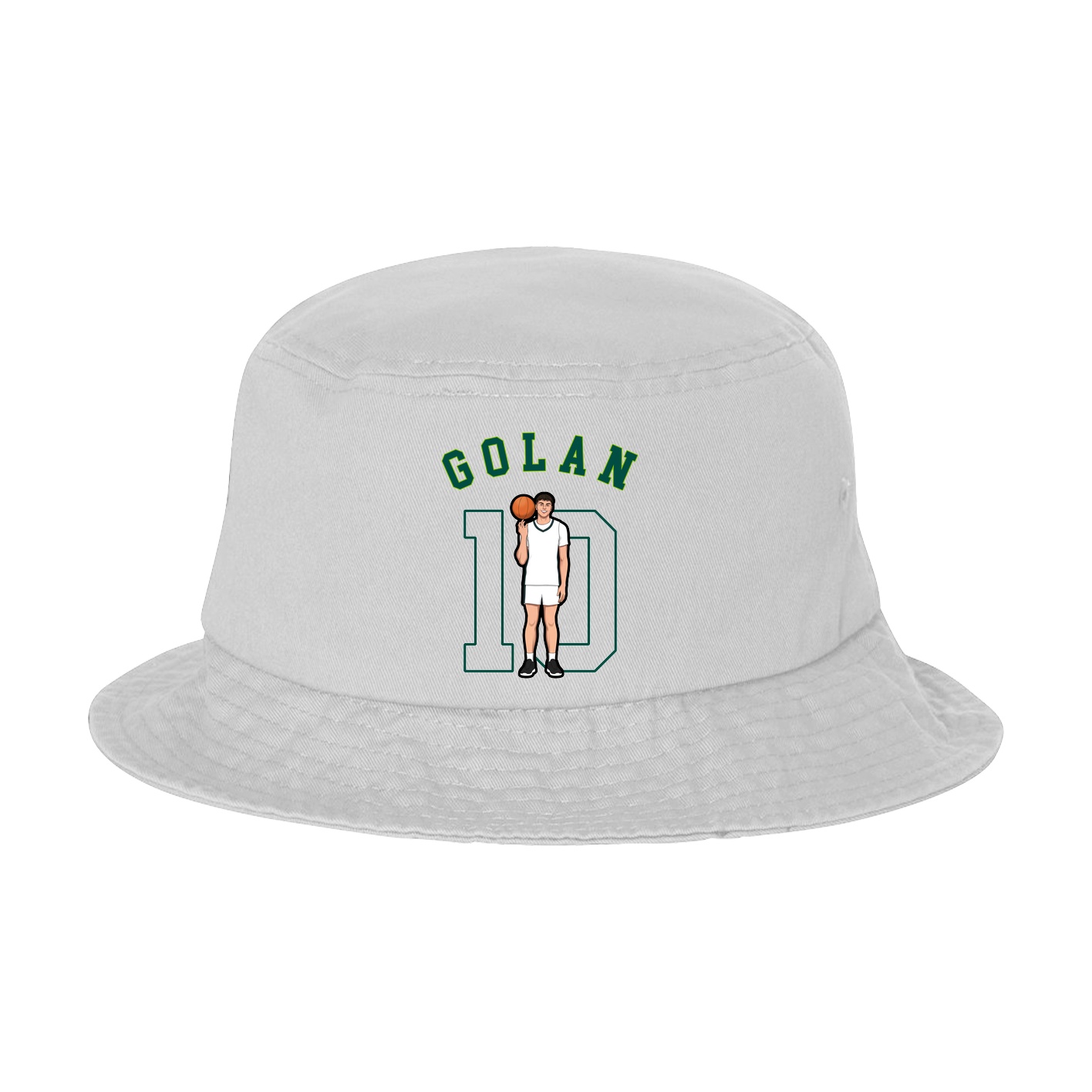 Bucket Cap — Shirsey Arch in White