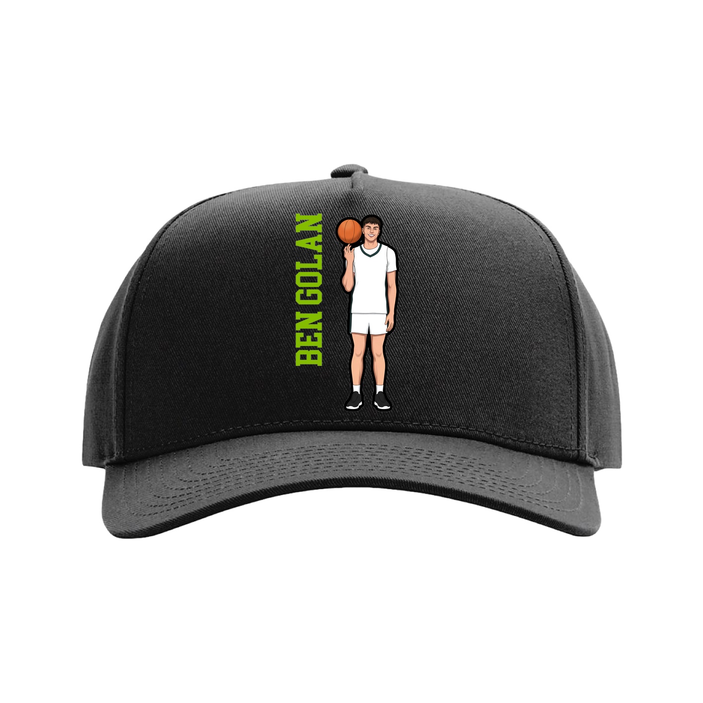 Full Fabric Five-Panel Champ Cap