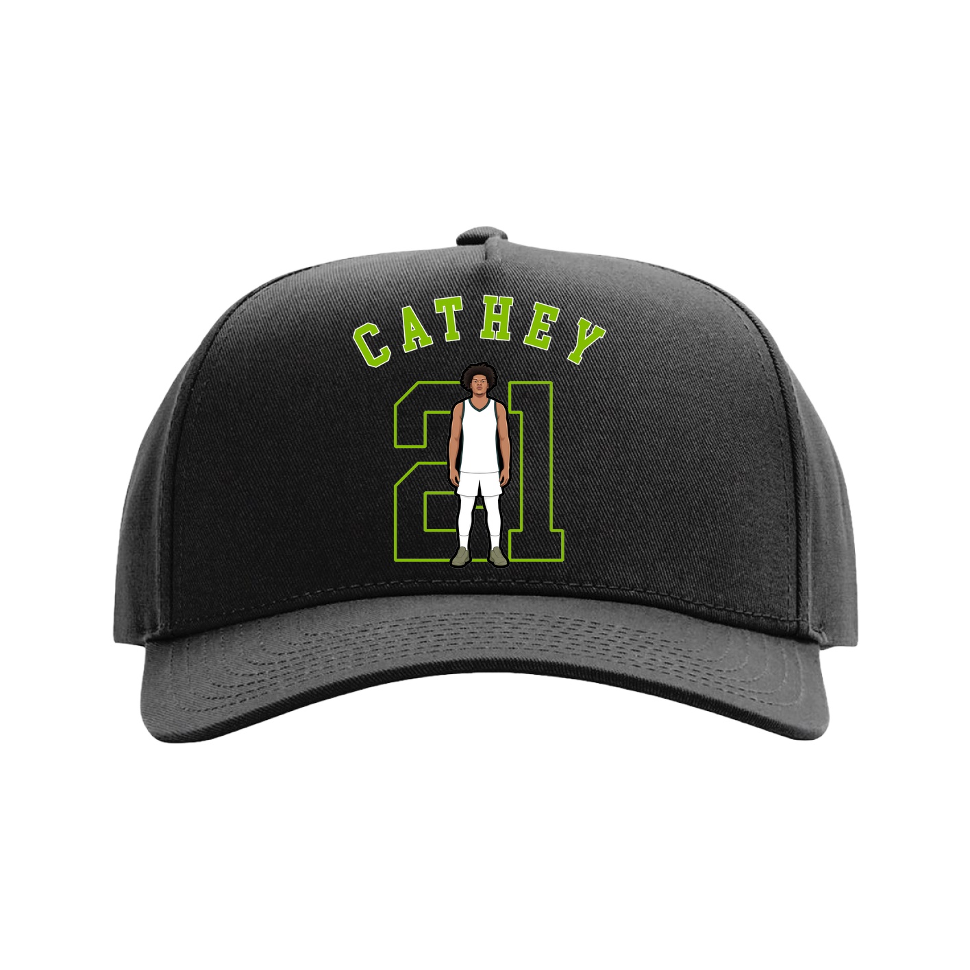 Full Fabric Five-Panel Champ Cap