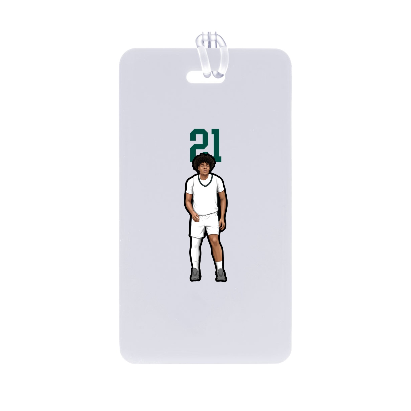 Bag Tag — Number Top in Classic