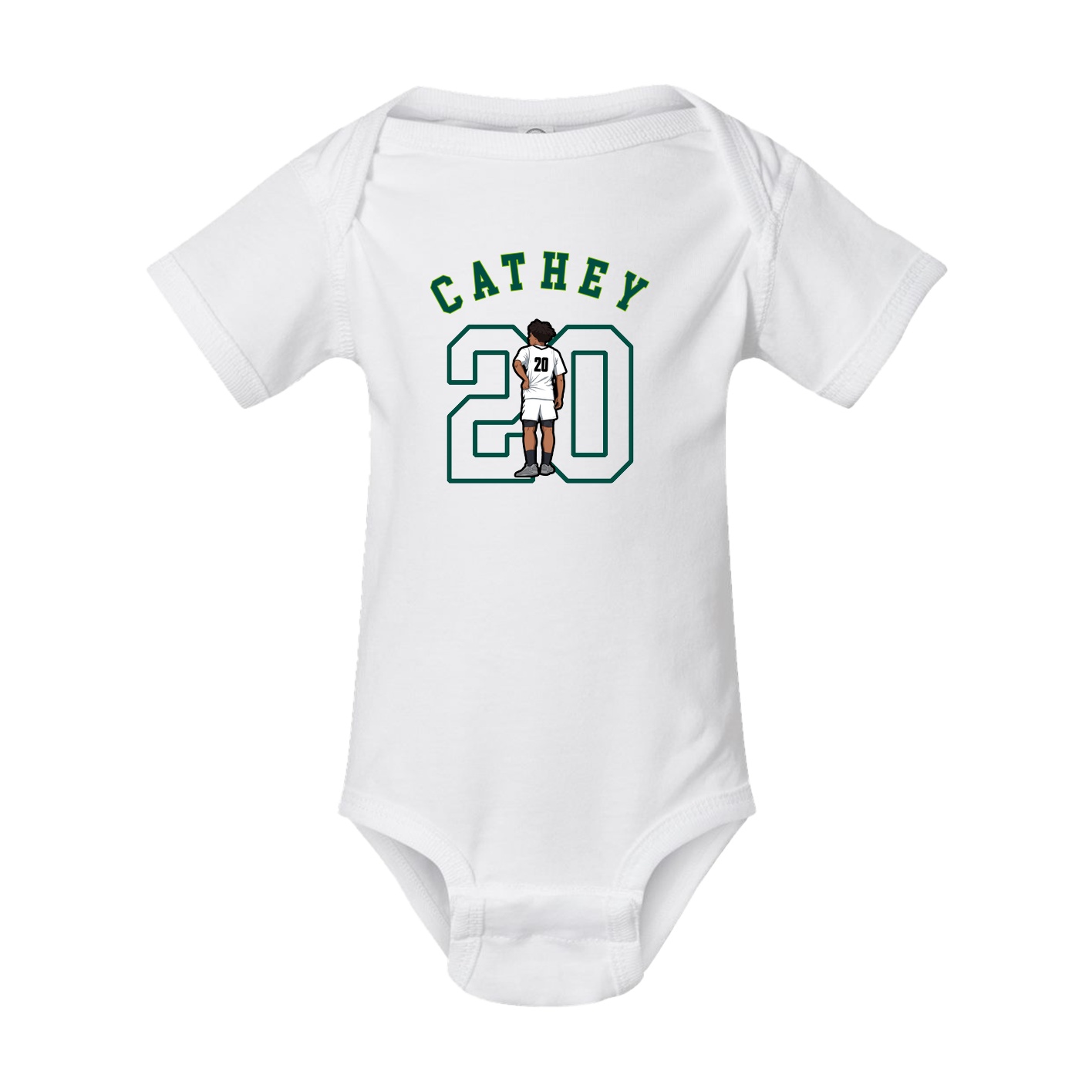 Baby Onesie — Shirsey Arch in White