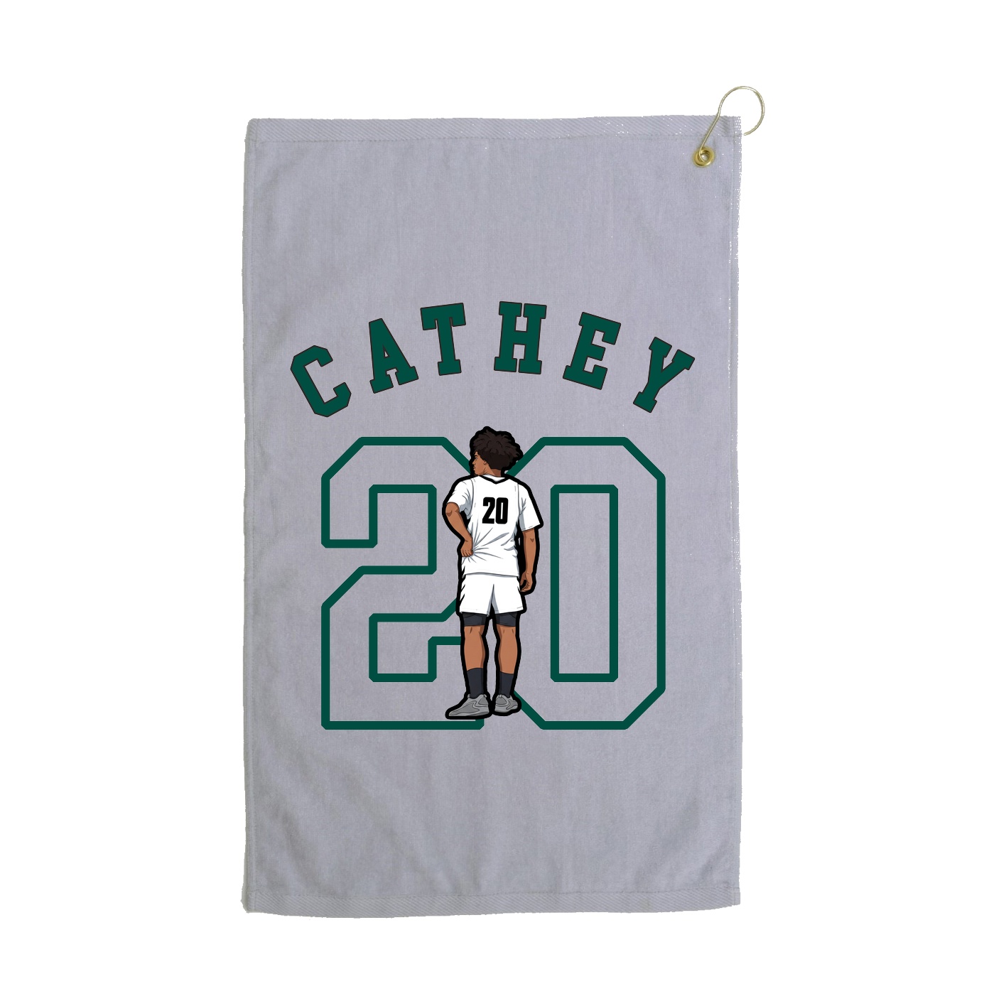 Golf Towel — Shirsey Arch in Grey