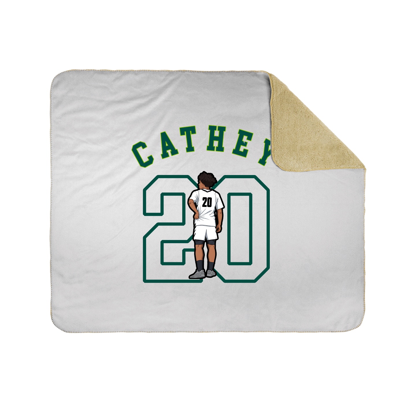 Throw Blanket — Shirsey Arch in White