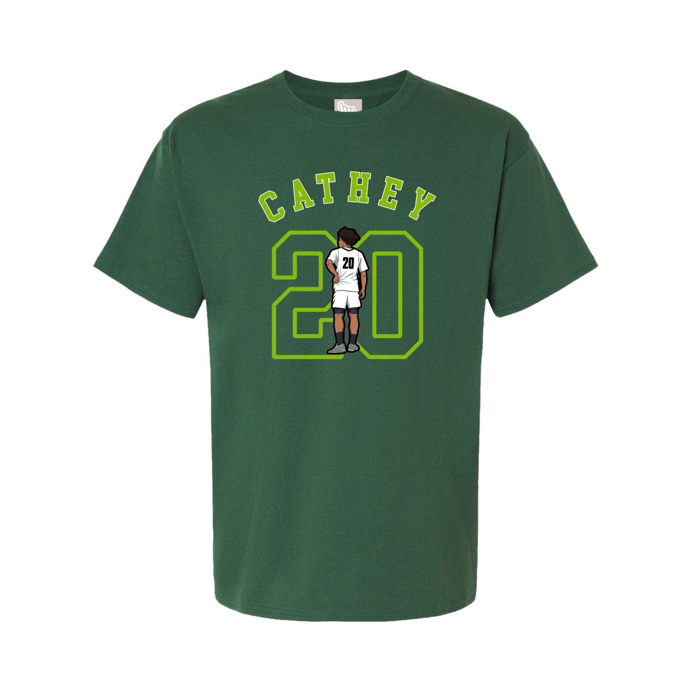 Youth Tee — Shirsey Arch in Green