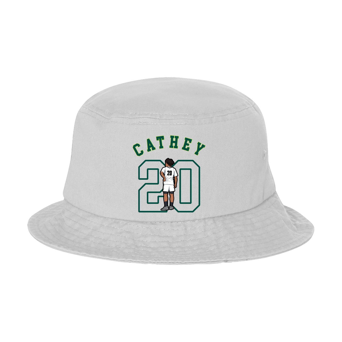 Bucket Cap — Shirsey Arch in White