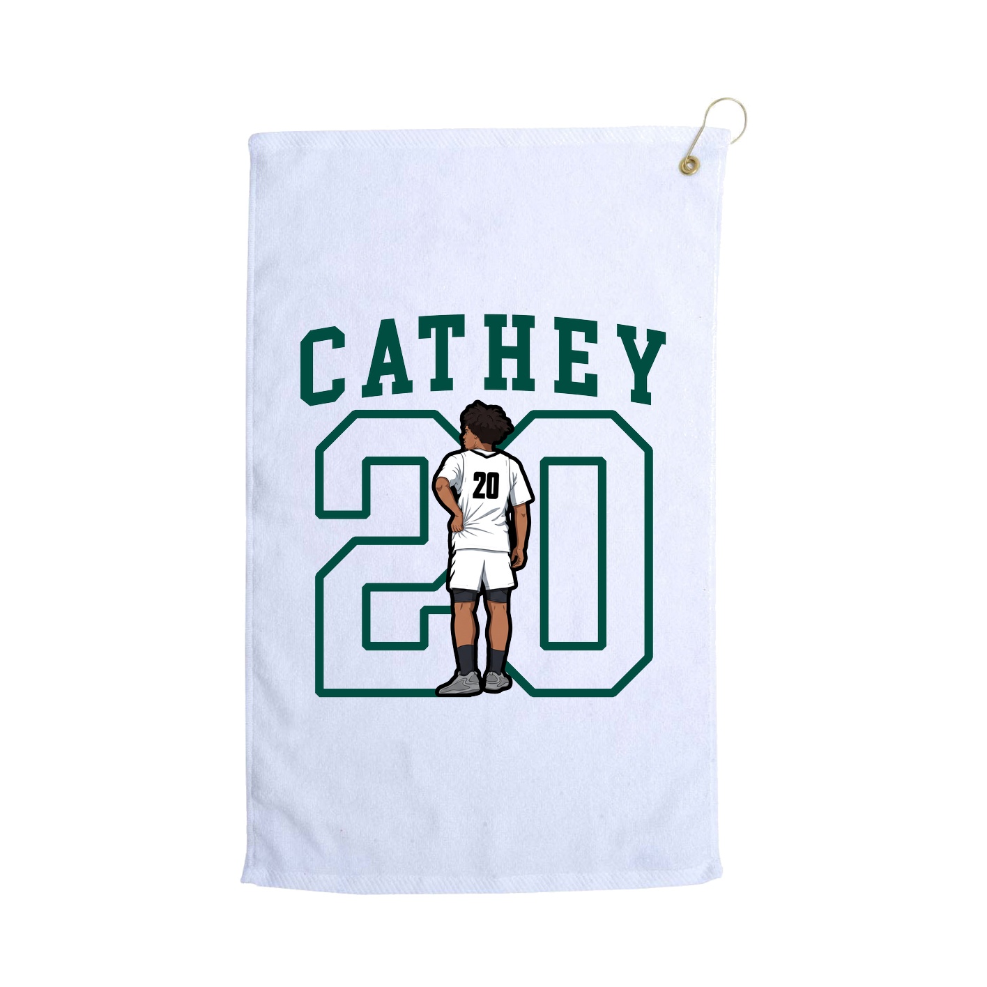 Golf Towel — Shirsey in White