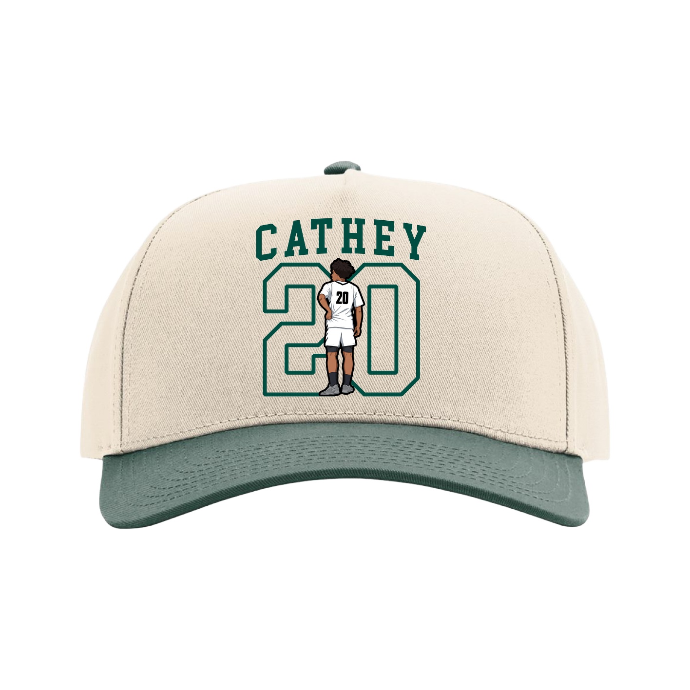 Full Fabric Five-Panel Champ Cap