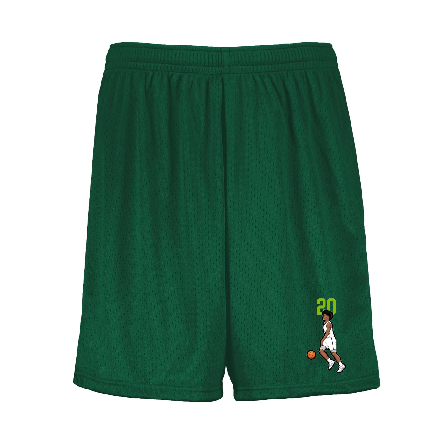 Shorts — Number Top in Green