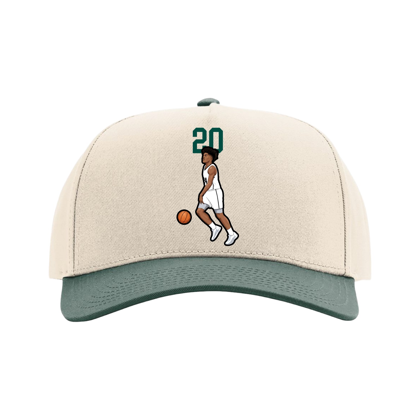 Full Fabric Five-Panel Champ Cap