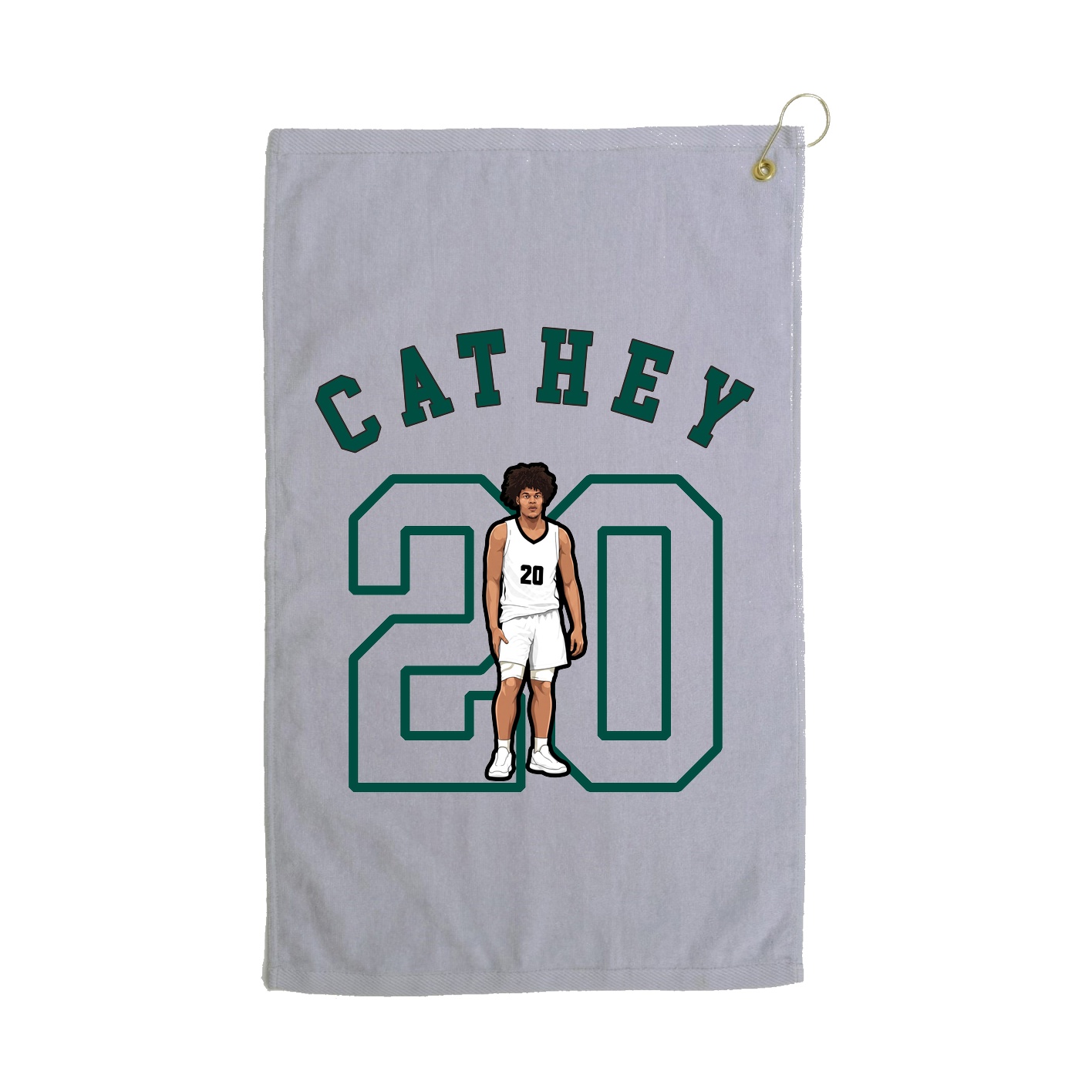 Golf Towel — Shirsey Arch in Grey