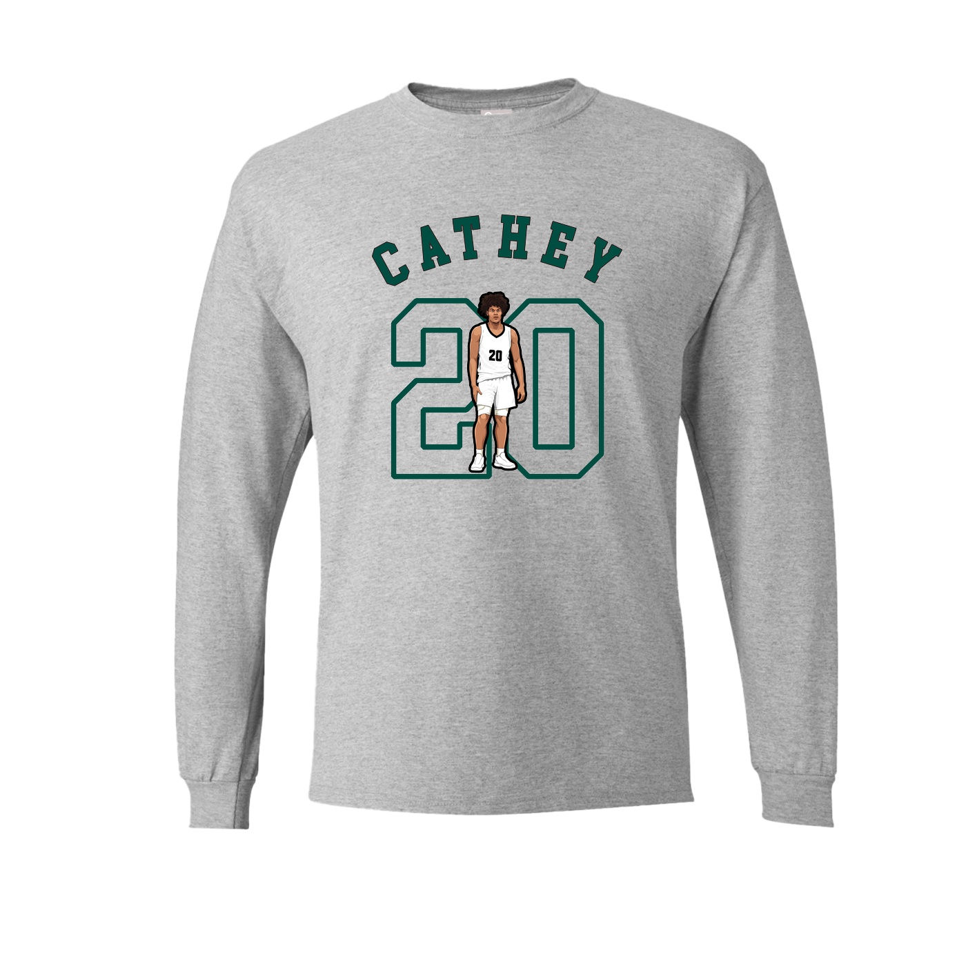 Long Sleeve Tee — Shirsey Arch in Grey
