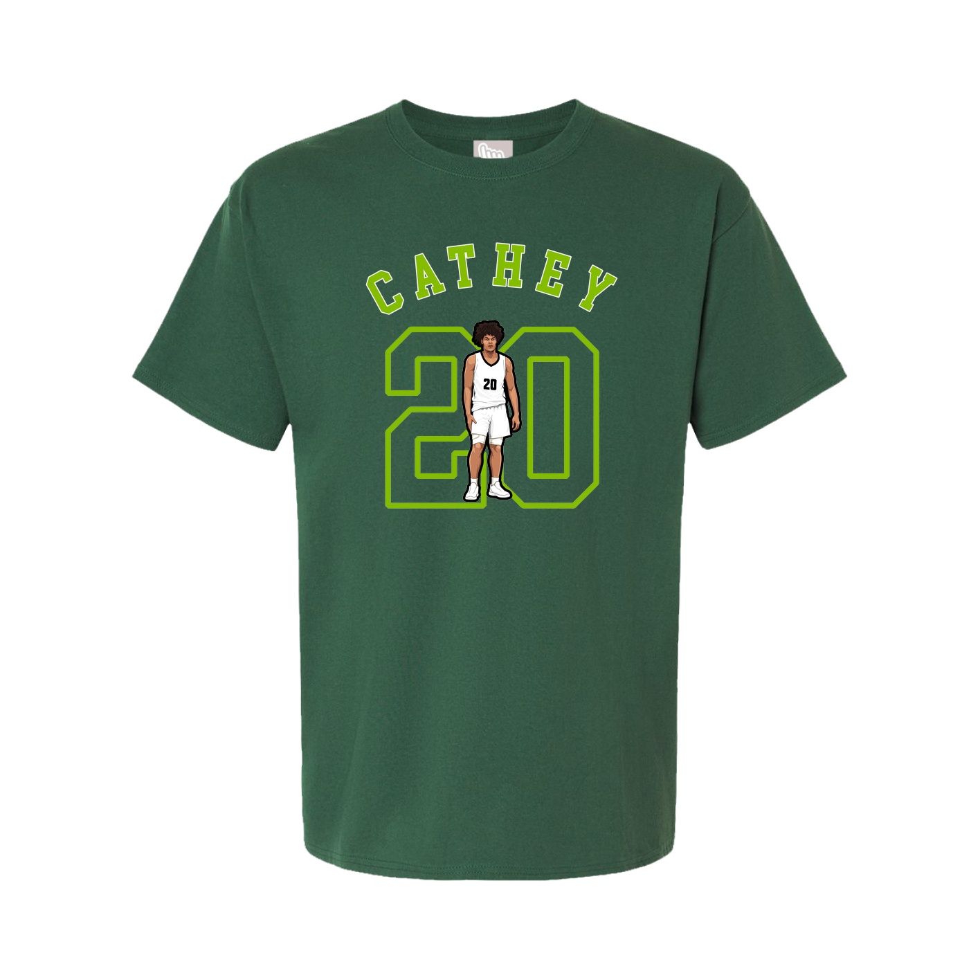 Youth Tee — Shirsey Arch in Green