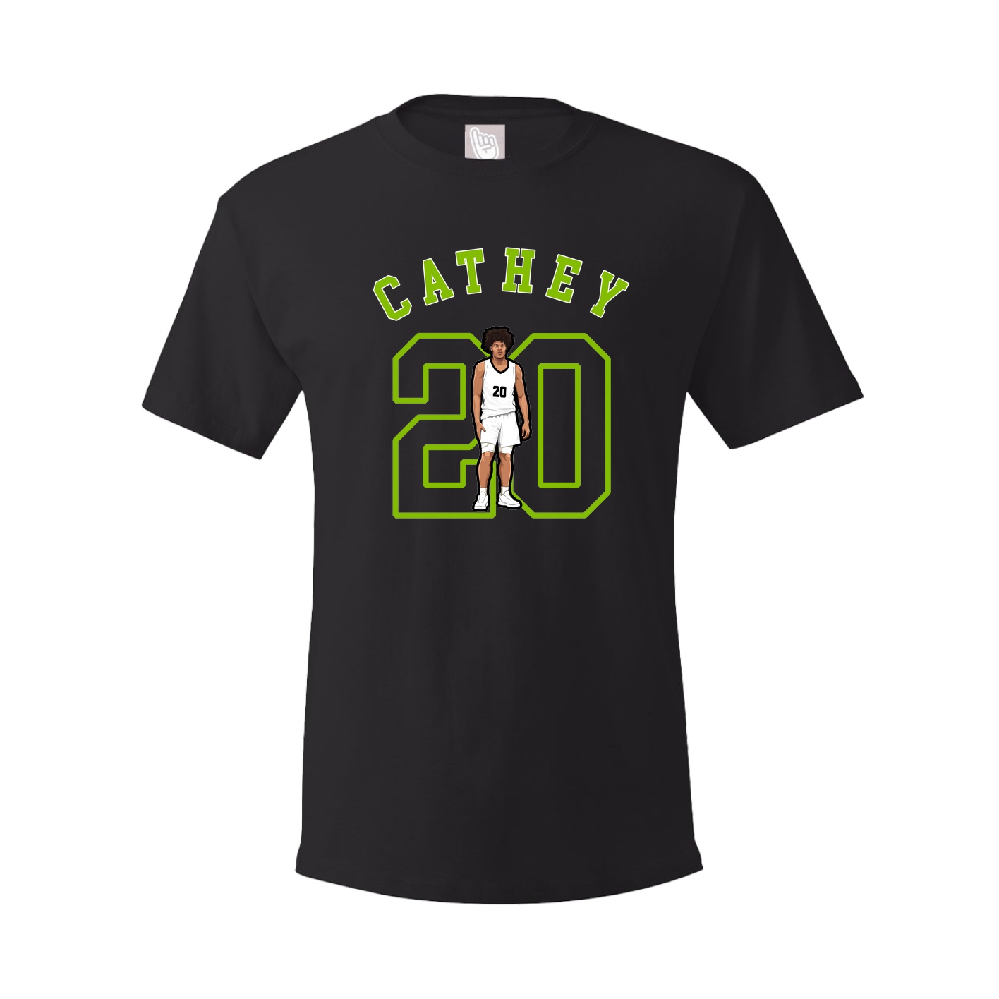 Youth Tee — Shirsey Arch in Black