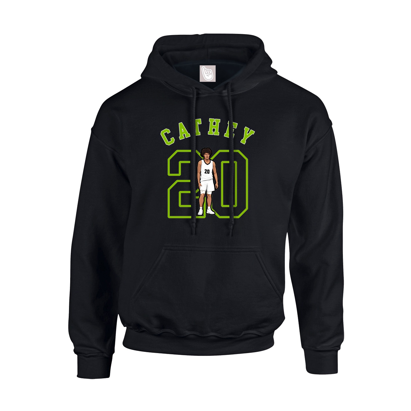 Hoodie — Shirsey Arch in Black
