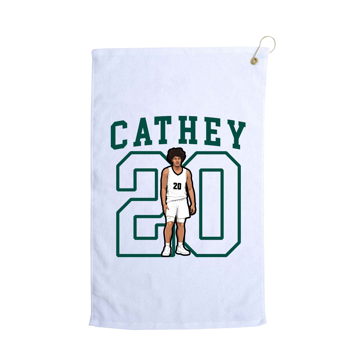 Golf Towel — Shirsey in White