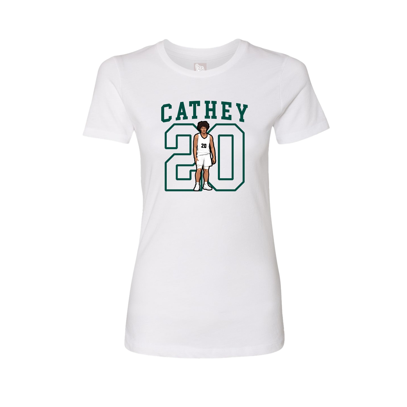 Fitted Women's Tee — Shirsey in White