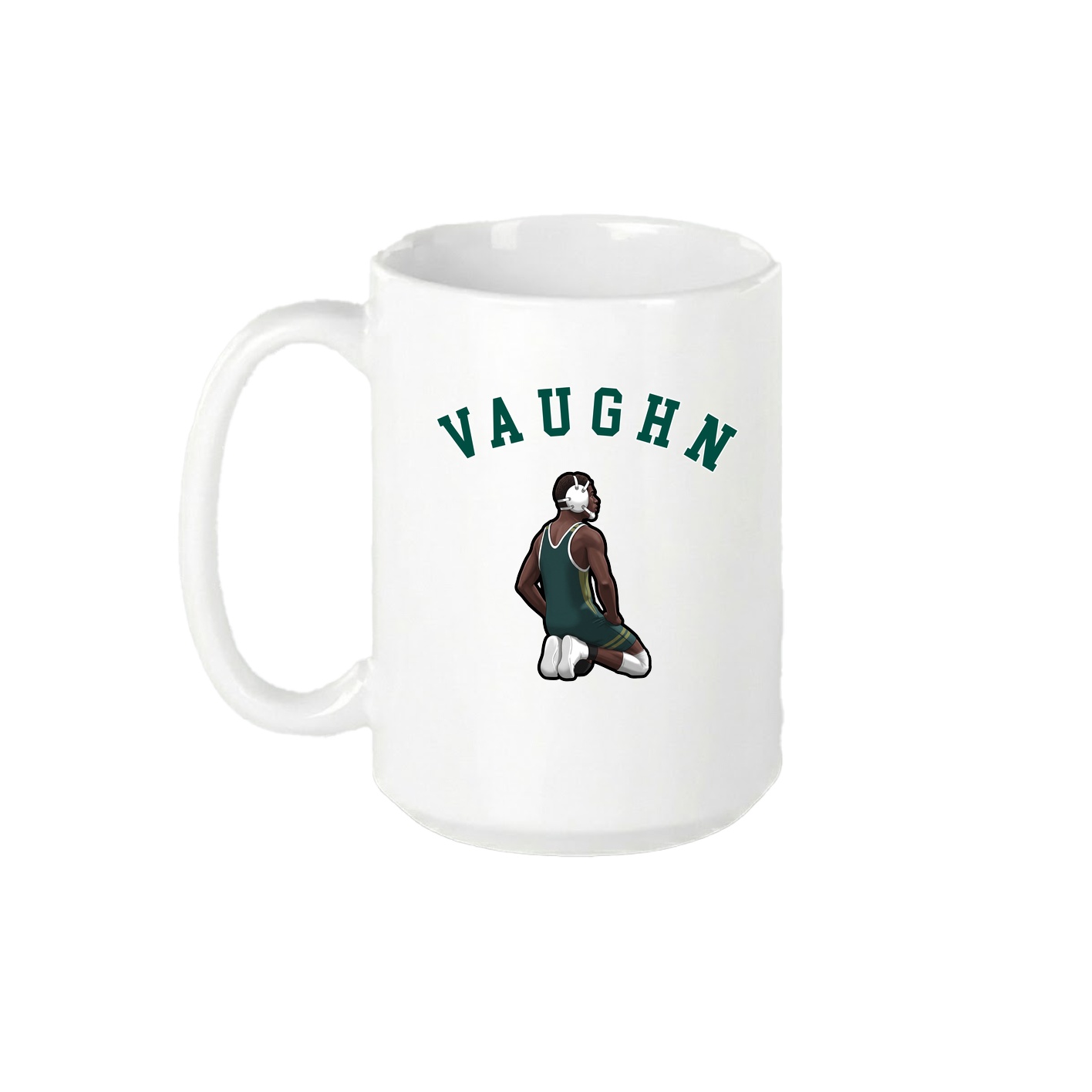 15oz Coffee Mug — Shirsey Arch in White