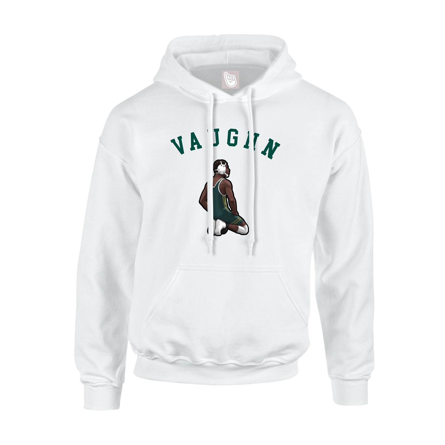Youth Hoodie — Shirsey Arch in White
