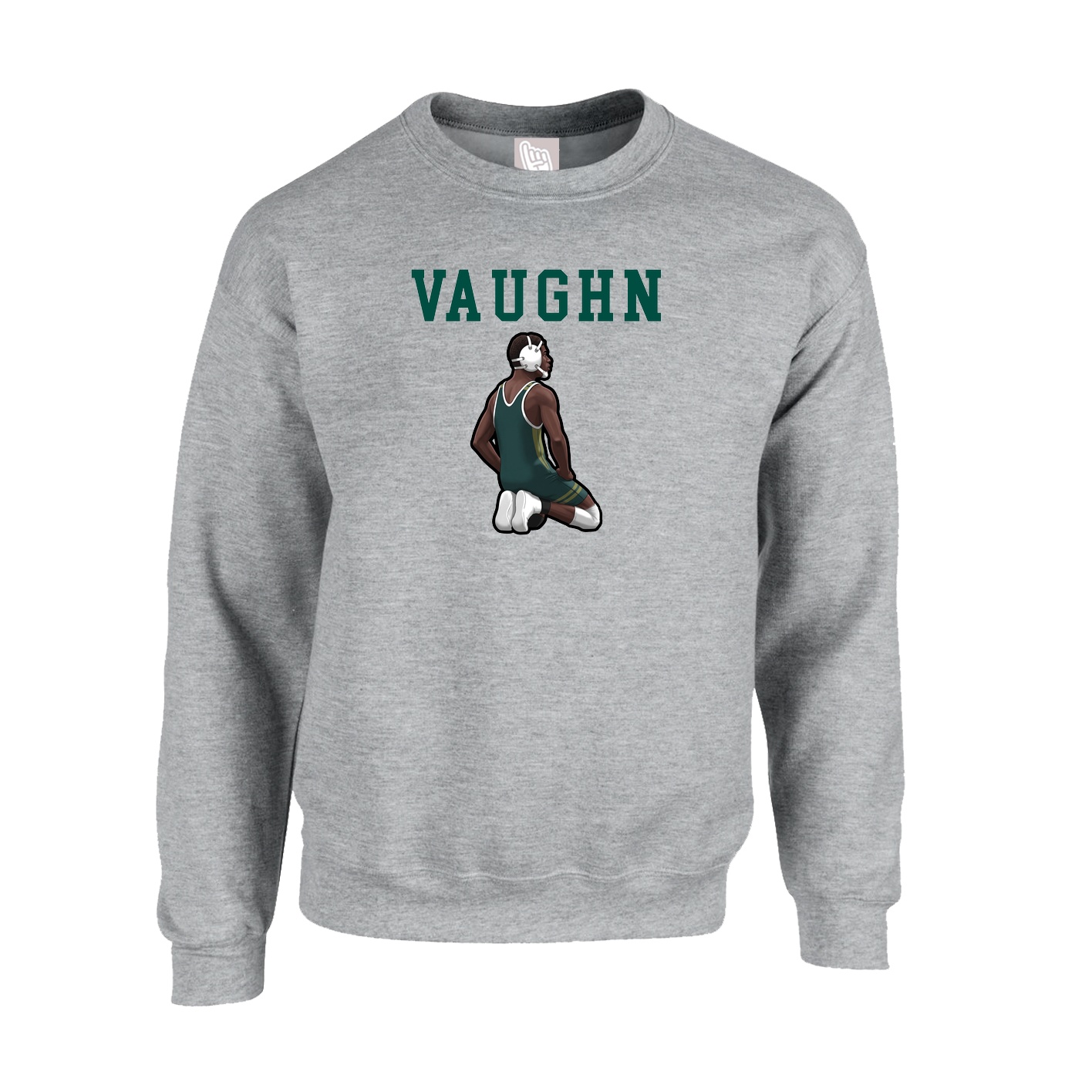 Fleece Crew — Shirsey in Grey