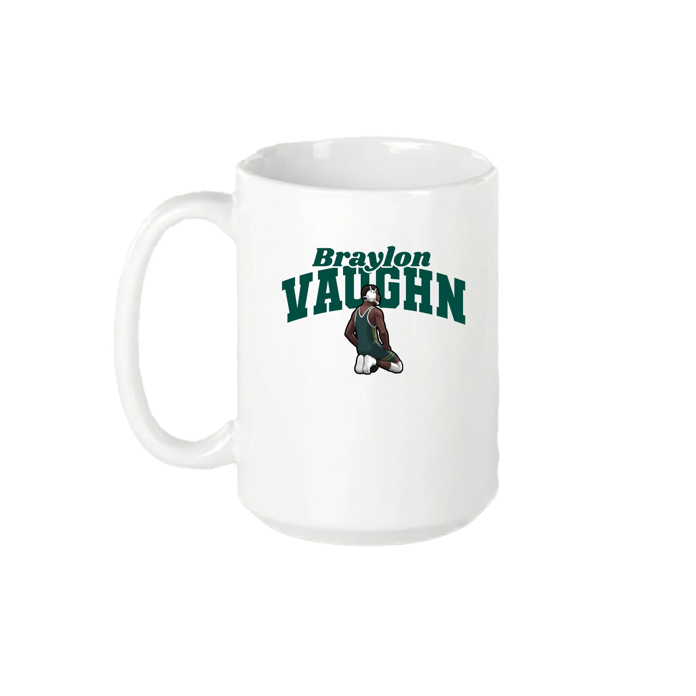 15oz Coffee Mug — Signature Arch in White