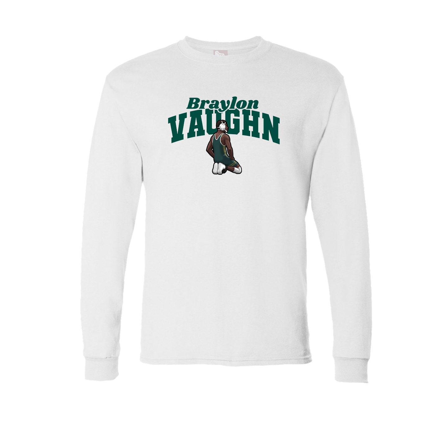 Long Sleeve Tee — Signature Arch in White
