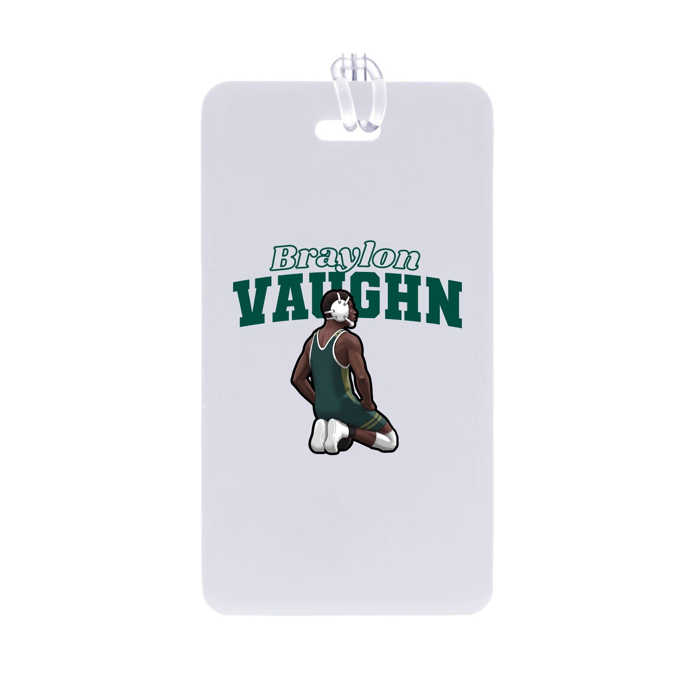 Bag Tag — Name Arch in Classic