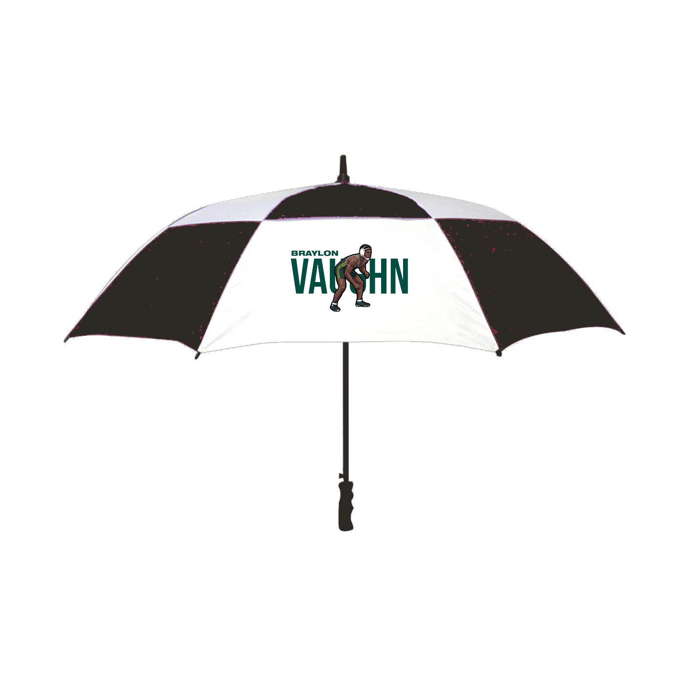 Golf Umbrella — Player Name in Black
