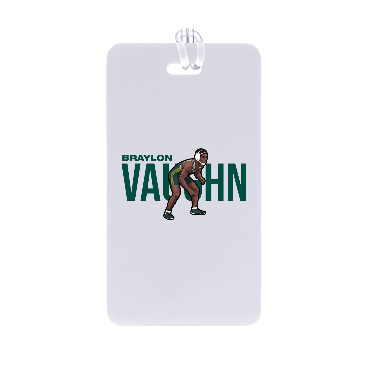 Bag Tag — Player Name in Classic