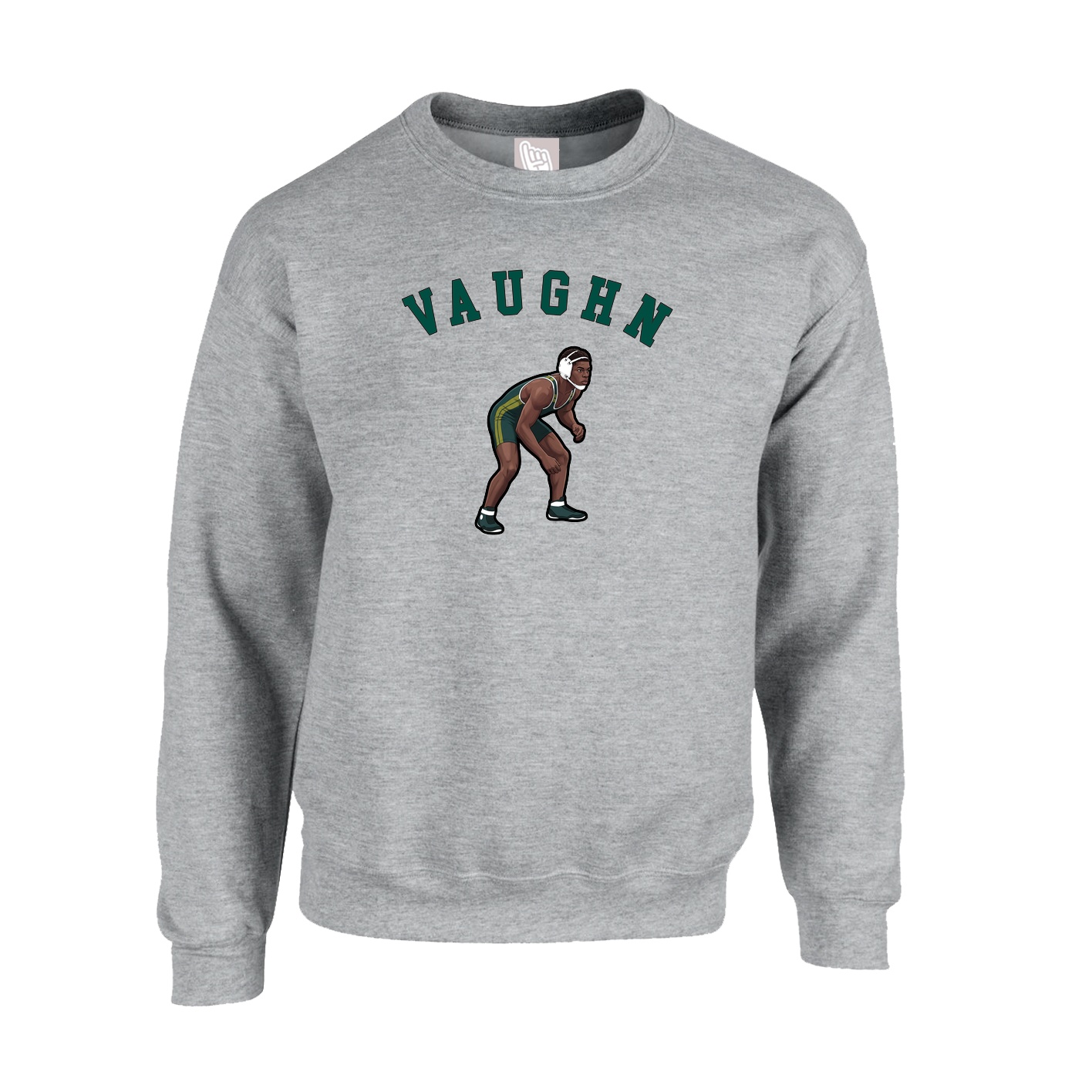 Fleece Crew — Shirsey Arch in Grey