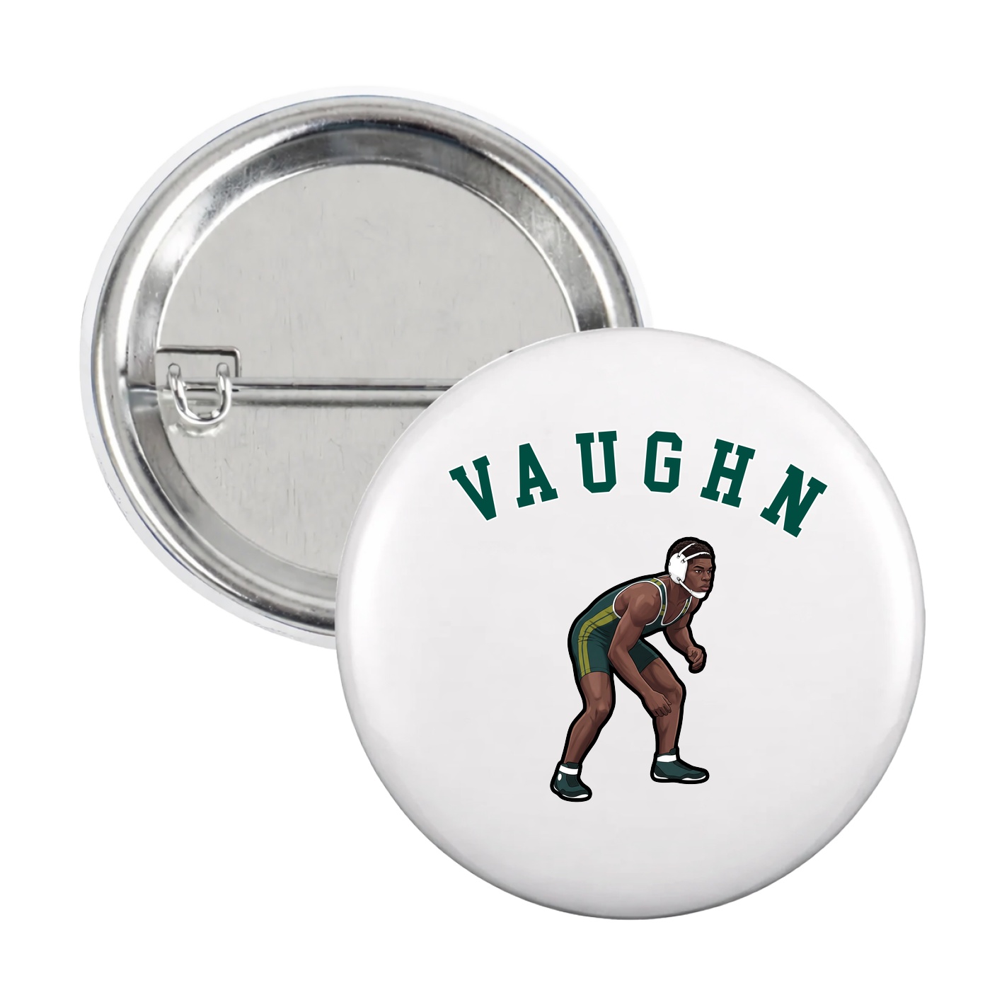 Game Day Button — Shirsey Arch in White