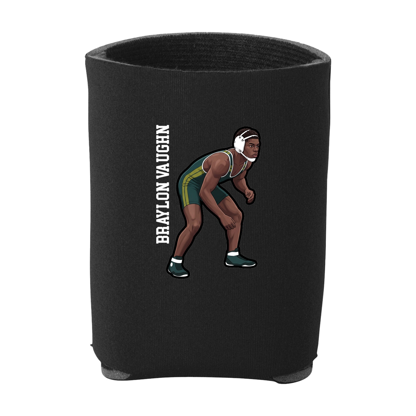 Can Holder — Name Vertical in Black