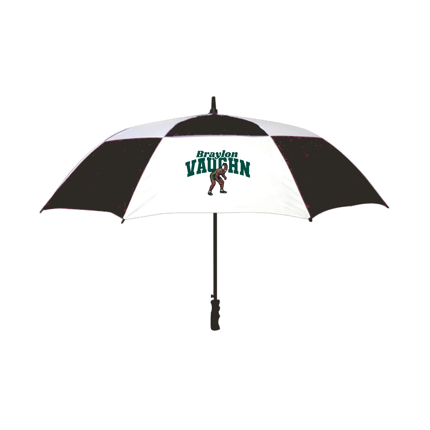 Golf Umbrella — Signature Arch in Black