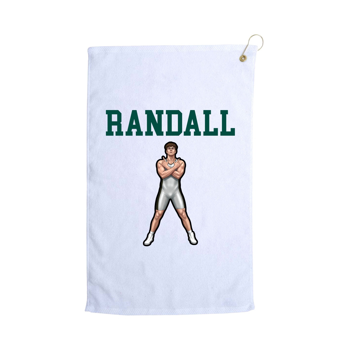 Golf Towel — Shirsey in White