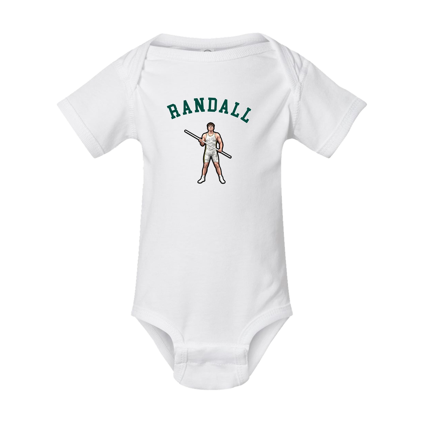 Baby Onesie — Shirsey Arch in White