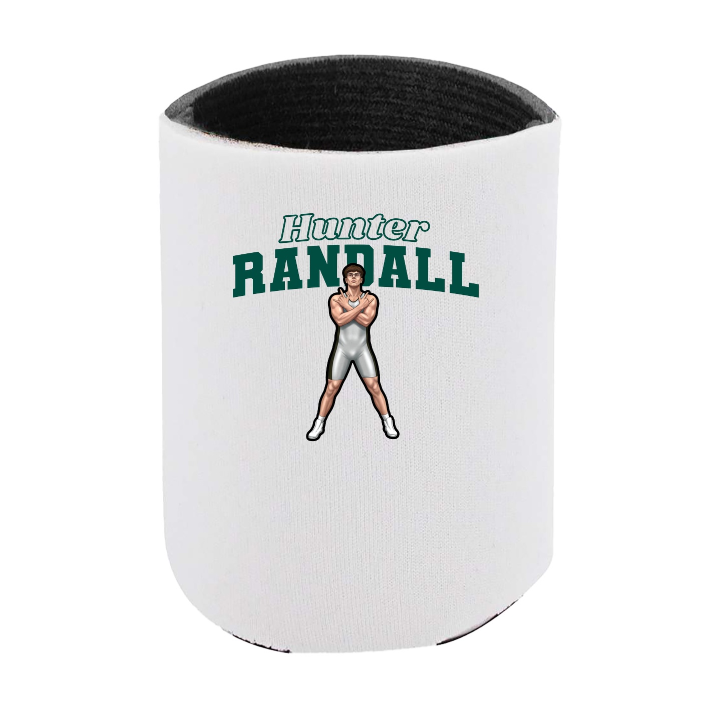 Can Holder — Name Arch in White
