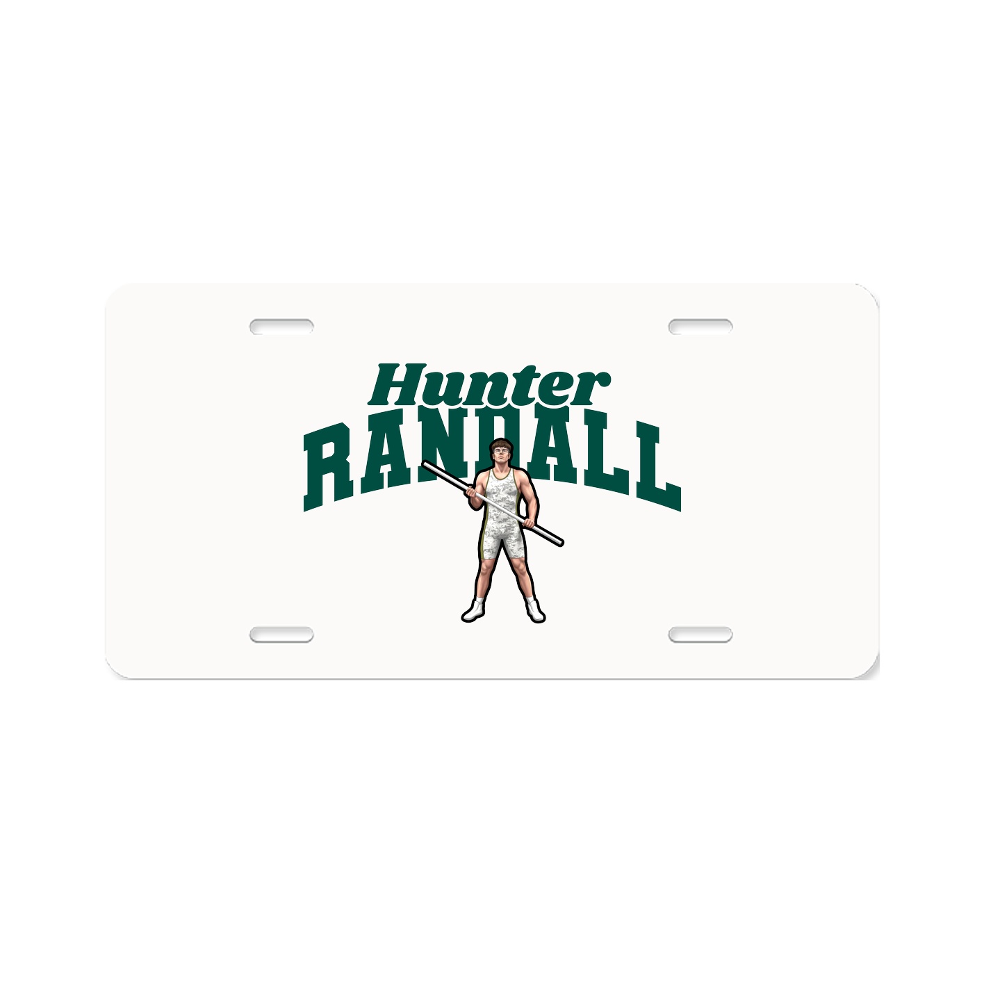 License Plate — Signature Arch in Classic