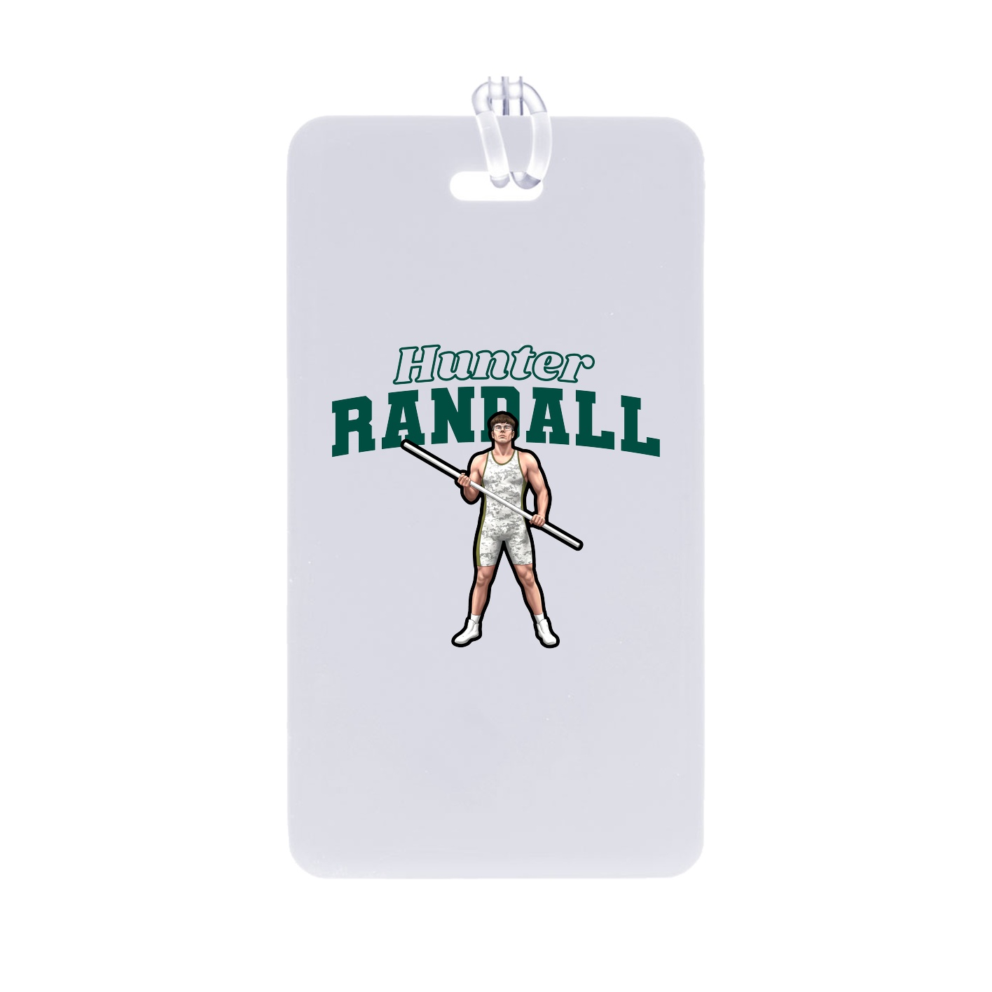 Bag Tag — Name Arch in Classic