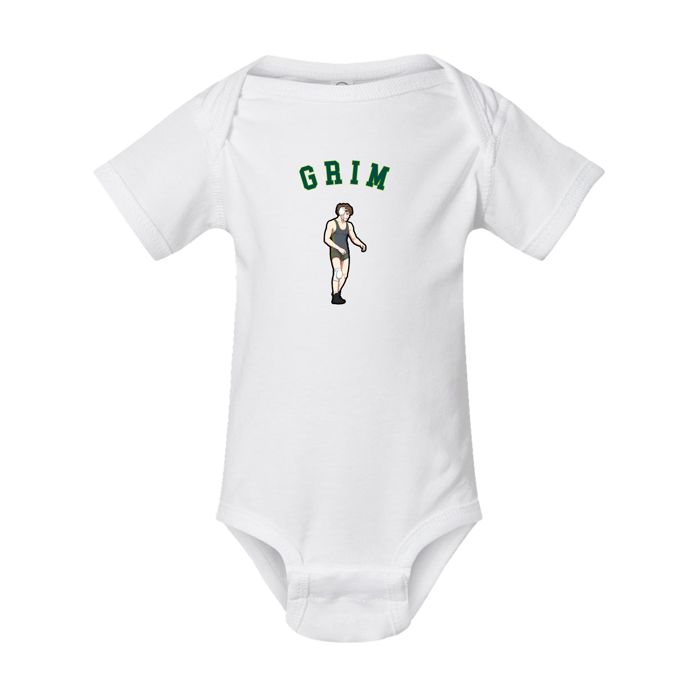 Baby Onesie — Shirsey Arch in White