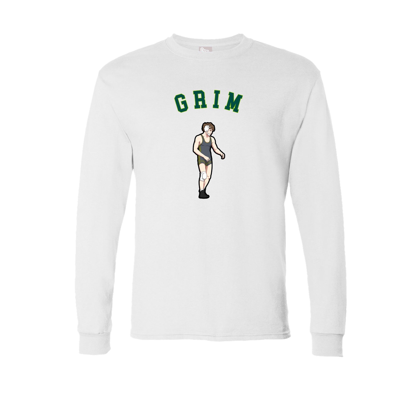 Long Sleeve Tee — Shirsey Arch in White