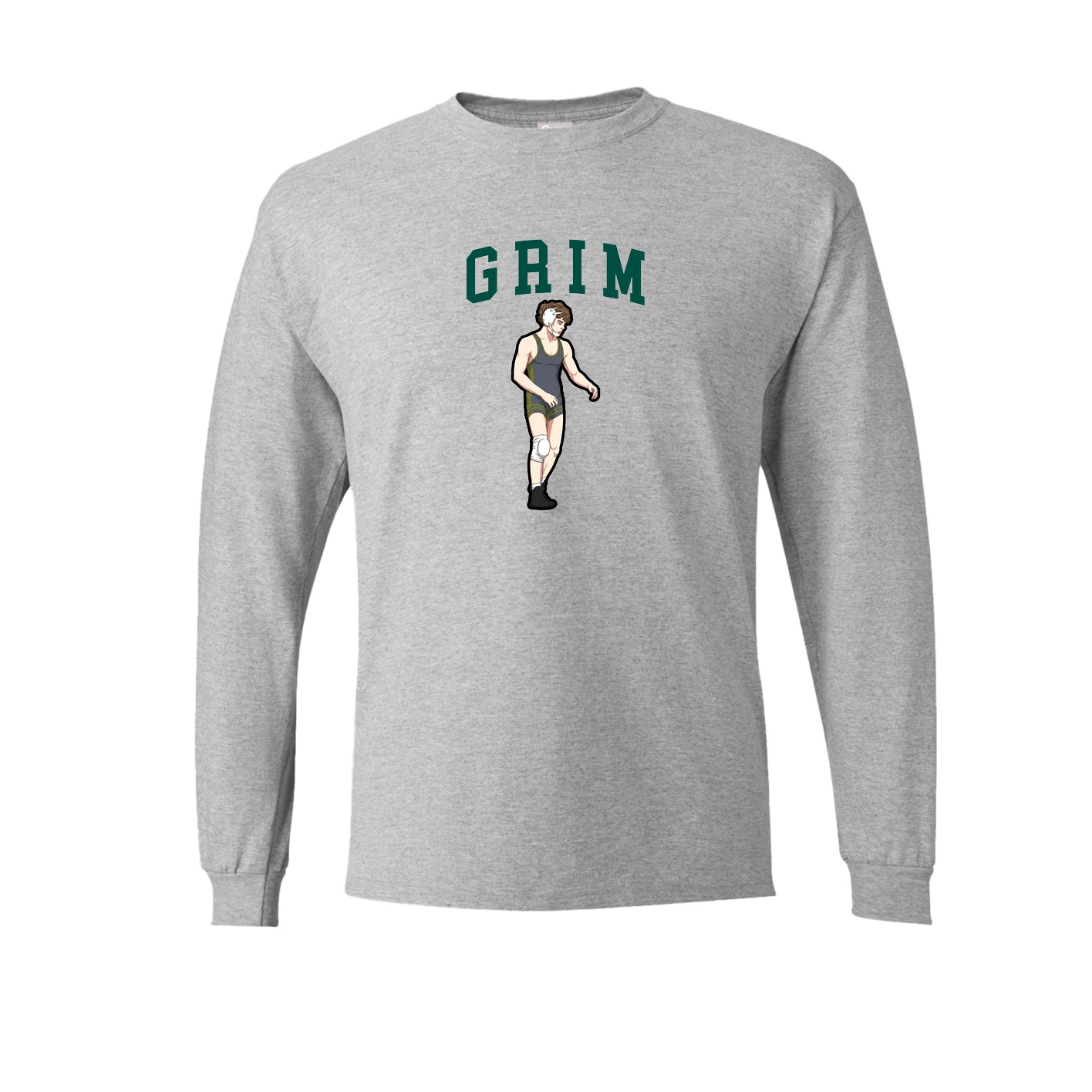 Long Sleeve Tee — Shirsey in Grey