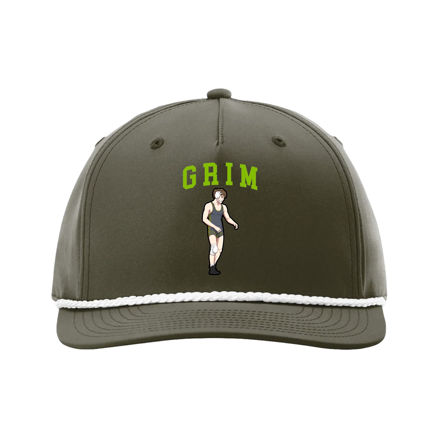 Five-Panel Classic Rope Cap — Shirsey in Green