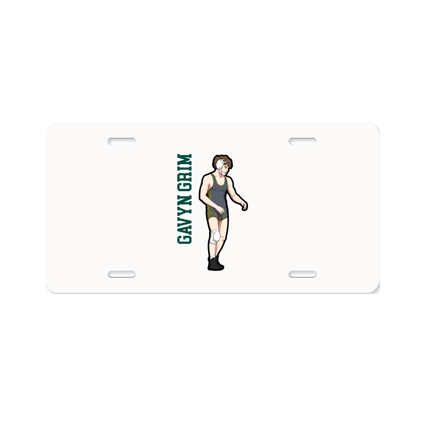Aluminum License Plate