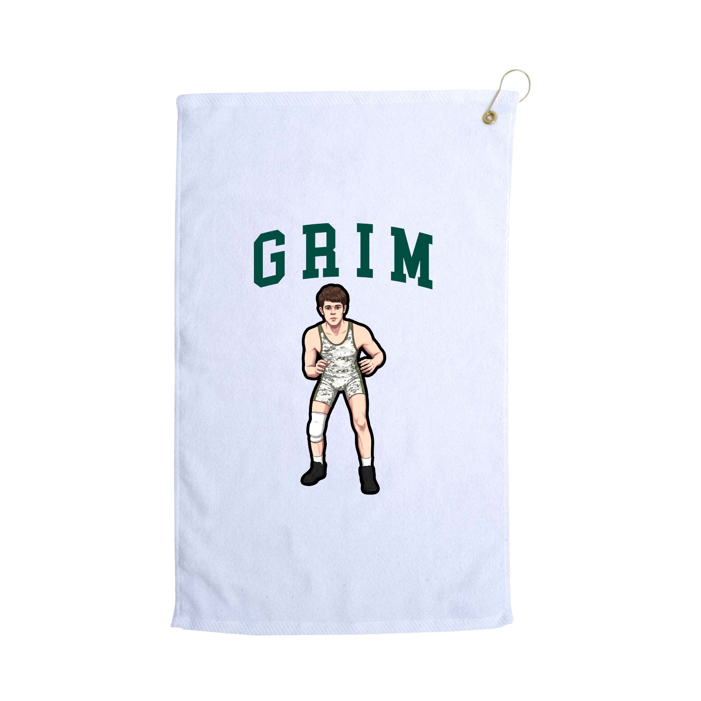 Golf Towel — Shirsey in White