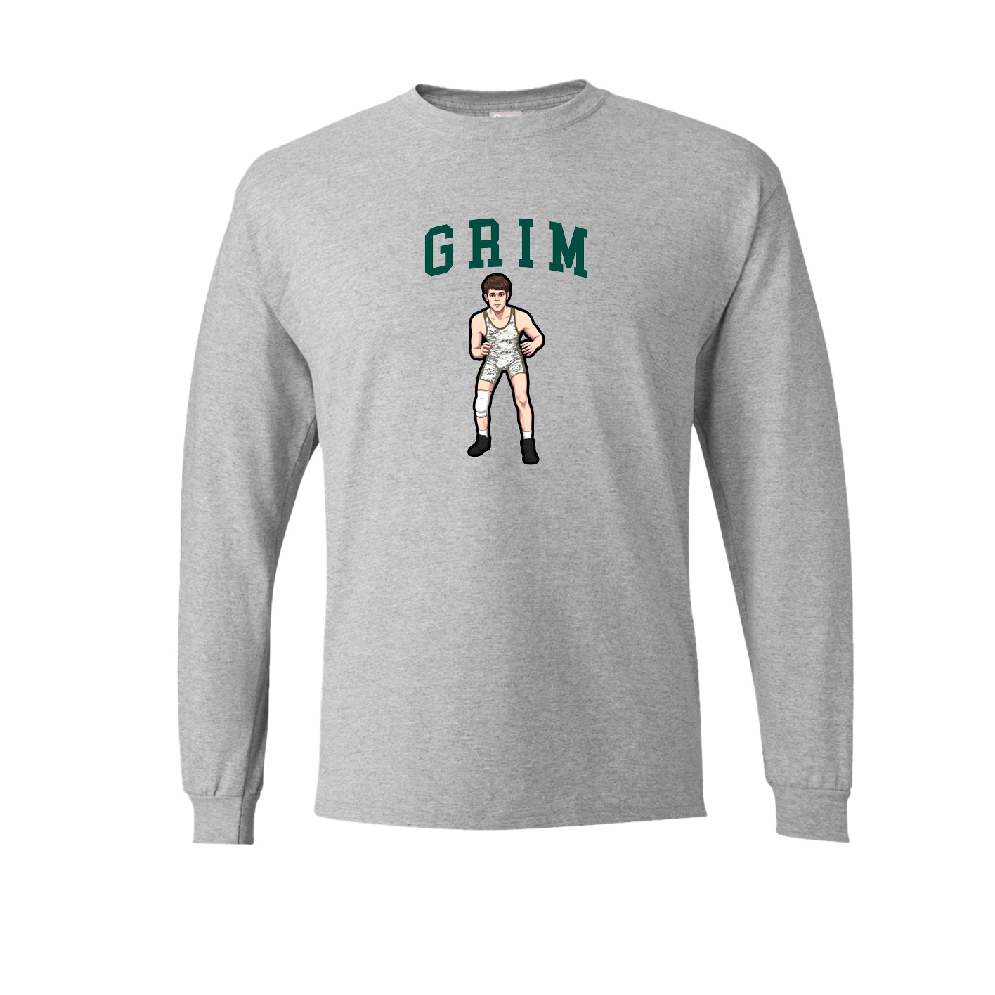 Long Sleeve Tee — Shirsey in Grey